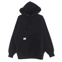 WTAPS ダブルタップス 23AW 232ATDT-CSM27 OBJ 06 / HOODY / COTTON CONTAINING バックロゴプリント プルオーバー パーカー フーディー メンズ【古着】【中古】