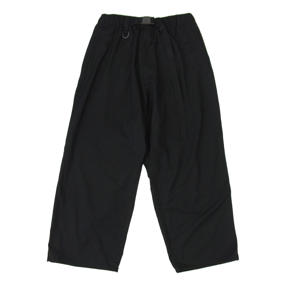 Y-3 Yohji Yamamoto ワイスリー ヨウジヤマモト IW7455 × adidas REF WO PANTS アディダス リファインド ウール ワイド パンツ ブラック系 M メンズ【古着】【中古】