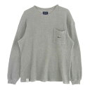 DESCENDANT ディセンダント GAUFRE WAFFLE LS ワッフル サーマル 長袖 Tシャツ グレー系 1 メンズ【古着】【中古】(4)