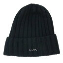 VISVIM ビズビム 23ss 0123103003005 KNIT CAP COTTON ニット キャップ コットン ブラック系 F メンズ【中古】