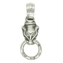 BILL WALL LEATHER ビルウォールレザー パンサー ヘッド w/リング ペンダントトップ シルバー系 メンズ【中古】