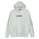 Supreme シュプリーム 20SS supreme motion logo hooded sweatshirt モーションロゴ スウェット パーカー グレー系 L メンズ【古着】【中古】
