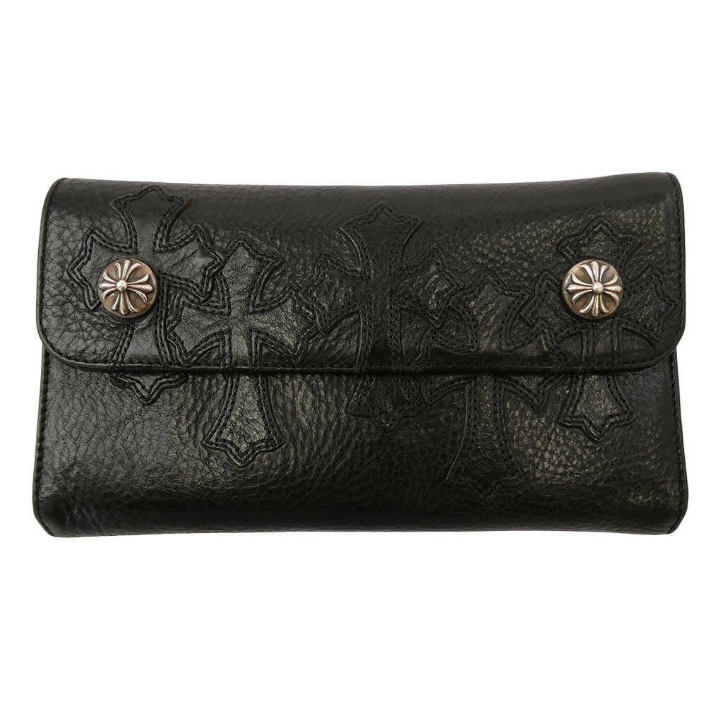 CHROME HEARTS ϡġʸ̵ WAVE CROSS PATCH  å ѥå 쥶 å ֥å ...