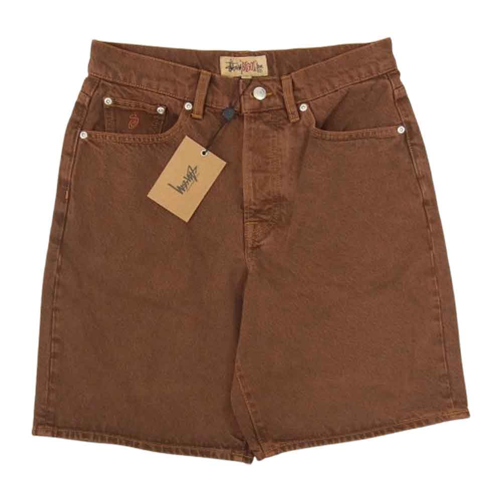 STUSSY ƥ塼 112296 Big Ol Shorts Denim Clay ӥå OL 硼 ǥ˥ ѥ ֥饦...