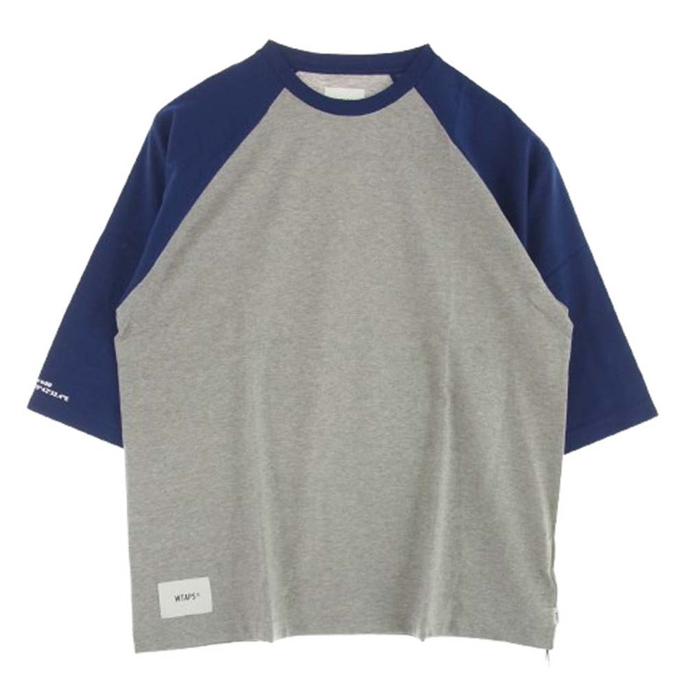 WTAPS ֥륿åץ 21SS 211ATDT-CSM30 IAN RAGLAN COTTON 饰 롼ͥå Ⱦµ T...