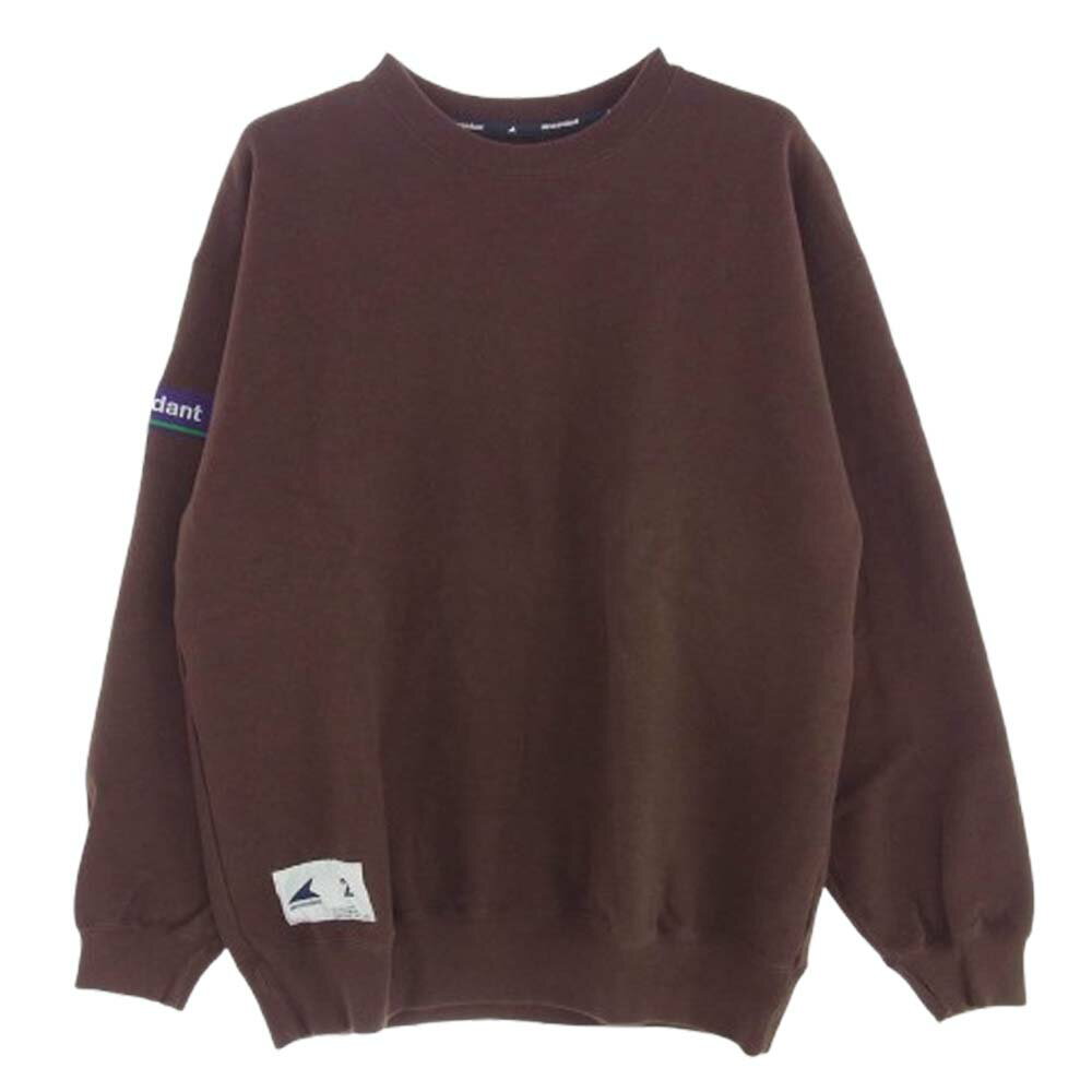 DESCENDANT ǥ 24AW HORIZON CREW NECK 롼ͥå ȥ졼ʡ å ֥饦 ֥饦...