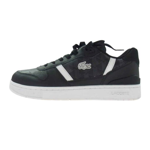 LACOSTE ラコステ T-CLIP SET 224 1 SMA コートシューズ レザー スニーカー ブラック系 27cm メンズ【中古】 LACOSTE ラコステ T-CLIP SET 224 1 SMA コートシューズ レザー スニーカー ブラック系 27cm メンズ【中古】