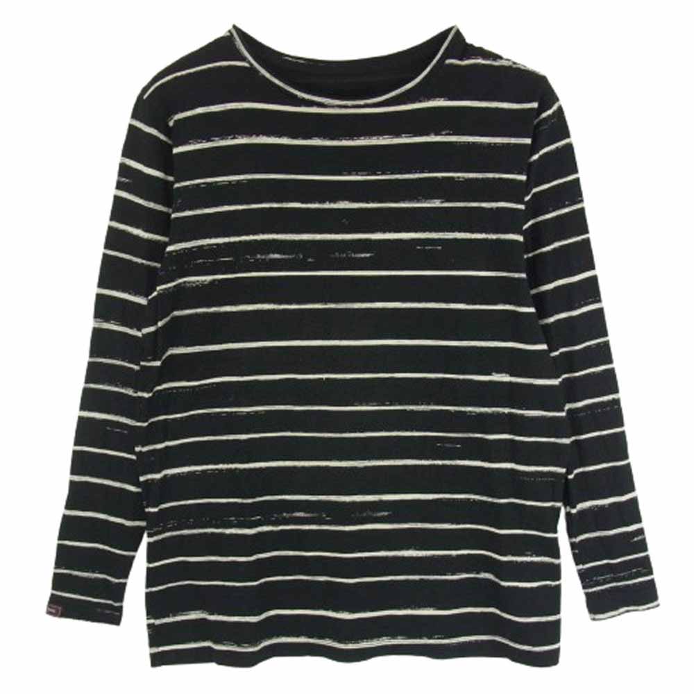 PORTER CLASSIC ポータークラシック Artist Border アーティストボーダー 長袖 Tシャツ カットソー ブ..