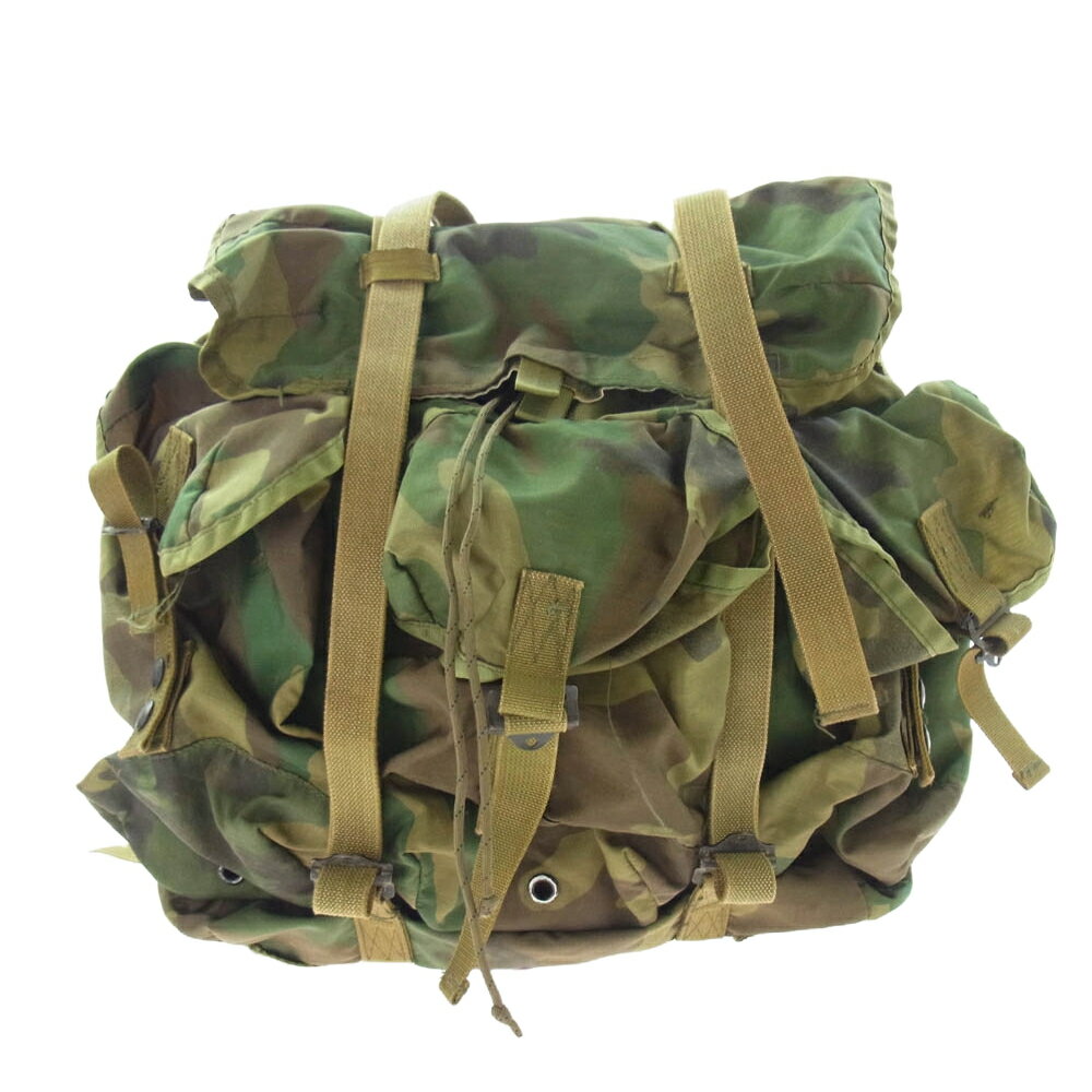 ユーエス アーミー US ARMY 米軍 LC-1 迷彩 カモフラ アリスパック ミリタリー バッグ パック マルチカラー系 メンズ【中古】