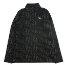 1piu1uguale3 ウノピュウノウグァーレトレ GST166 POE438 GORF ゴルフ LADIES L/S POLO DIAGONAL FULL LOGO ダイアゴナル フルロゴ 長袖 ポロシャツ ブラック系 カーキ系 1 レディース【古着】【中古】