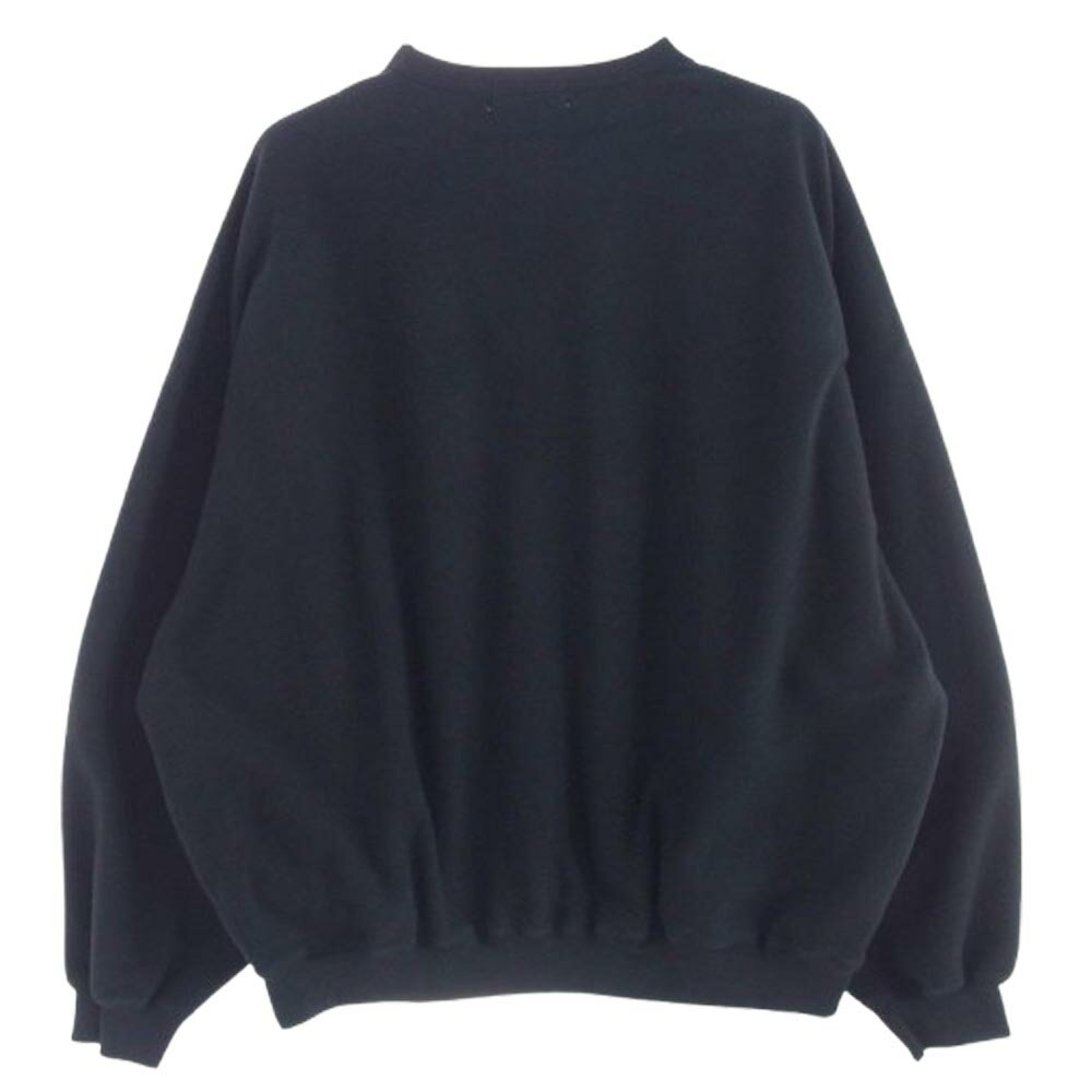 COOTIE クーティー 24AW CTE-24A330 Fleece Sweat Crew クルーネック フリース スウェット ブラック ブラック系 M メンズ【古着】【中古】