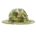 LOST CONTROL ロストコントロール L22S1-8028 M37 Army Hat ハンターカモ ミリタリー アーミー ハット M-37 カーキ系 メンズ【中古】