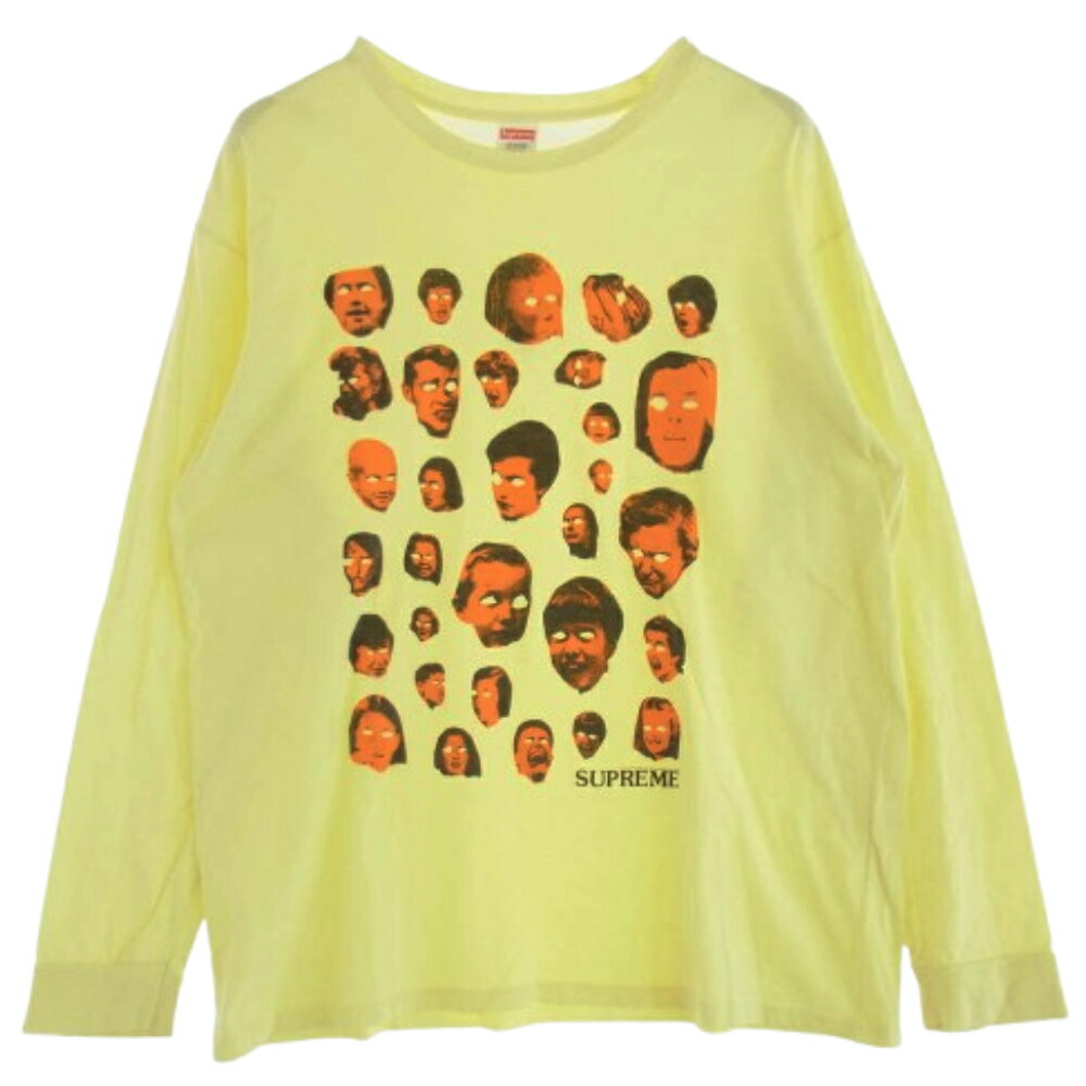 Supreme ץ꡼ 19AW Faces LS Tee ե Ĺµ T  XL 󥺡ڸۡš