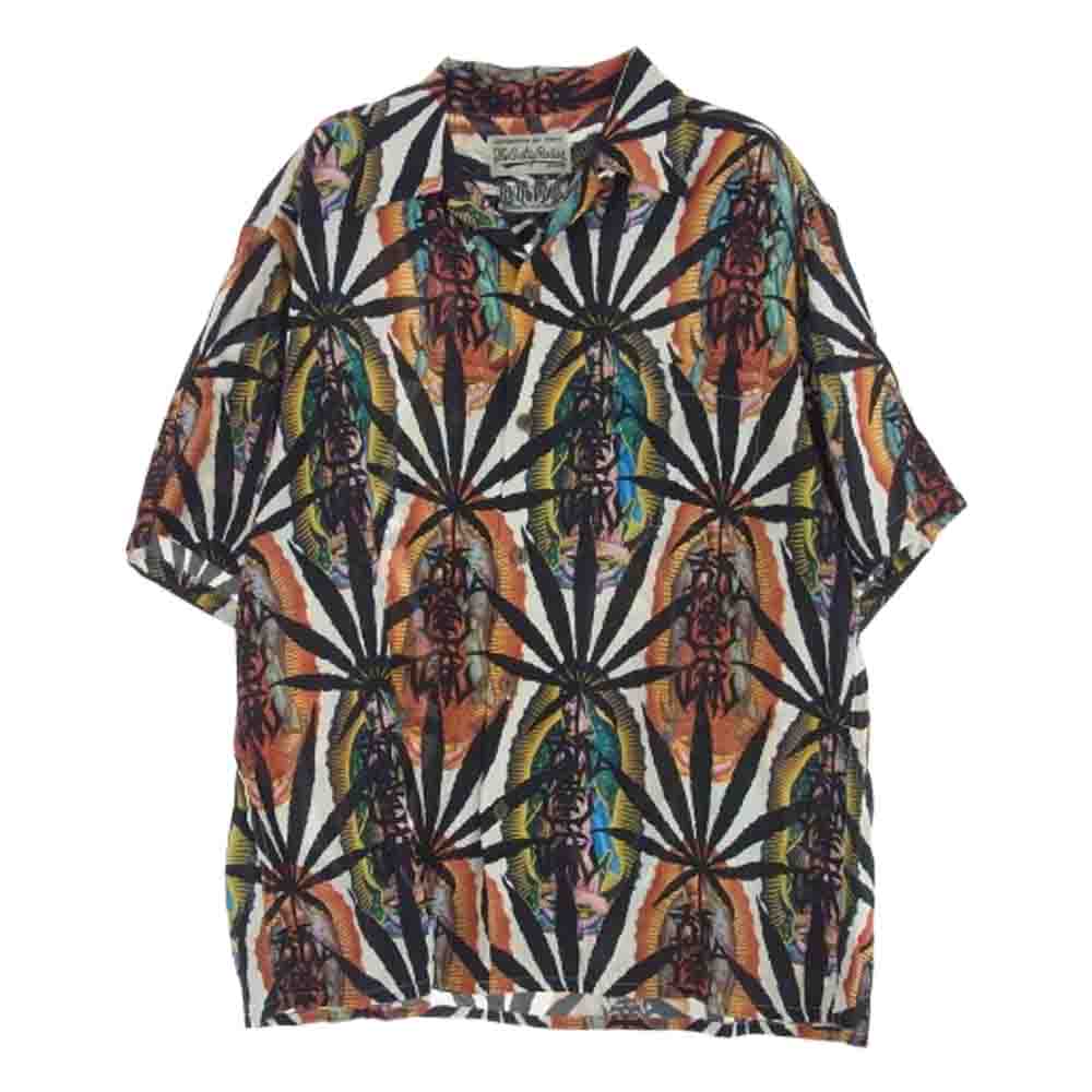 WACKO MARIA 拾ޥꥢ 22SS NMD-WM-HI02-B  BUDSPOOL HAWAIIAN SHIRT ã ϥ磻...