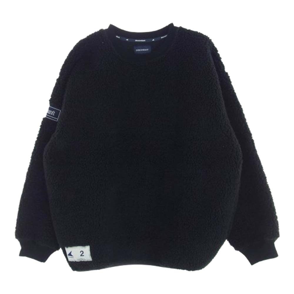 DESCENDANT ǥ Horizon Fleece Crew Neck ե꡼ 롼ͥå å ֥å ֥...