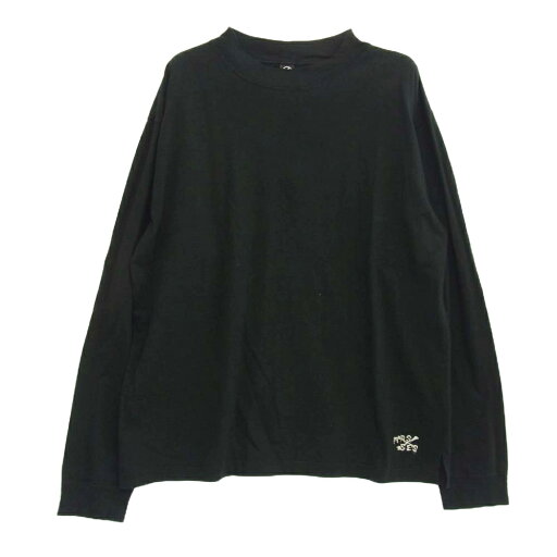 MASSES マシス MOCK SHIRT モック シャツ カットソー ブラック ブラック系 L メンズ【古着】【中古】 MASSES マシス MOCK SHIRT モック シャツ カットソー ブラック ブラック系 L メンズ【古着】【中古】