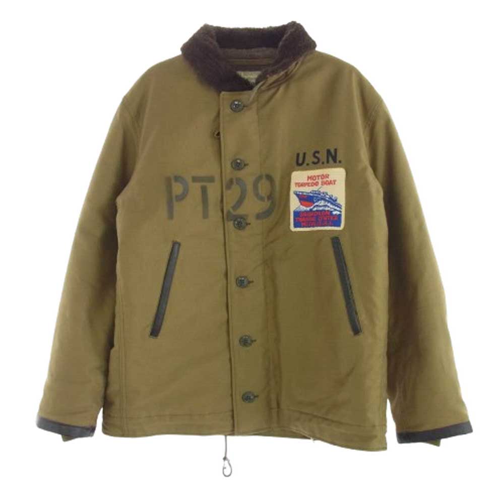 The REAL McCOY'S ꥢޥå MJ20115 PT29 N-1 KHAKI DECK JACKET ǥå 㥱...