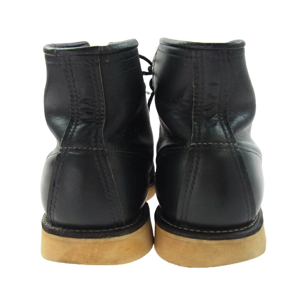 RED WING レッドウィング 8179 90S 四角犬タグ アイリッシュセッター 6インチ モックトゥ ブーツ ブラック系 US8.5E メンズ【中古】