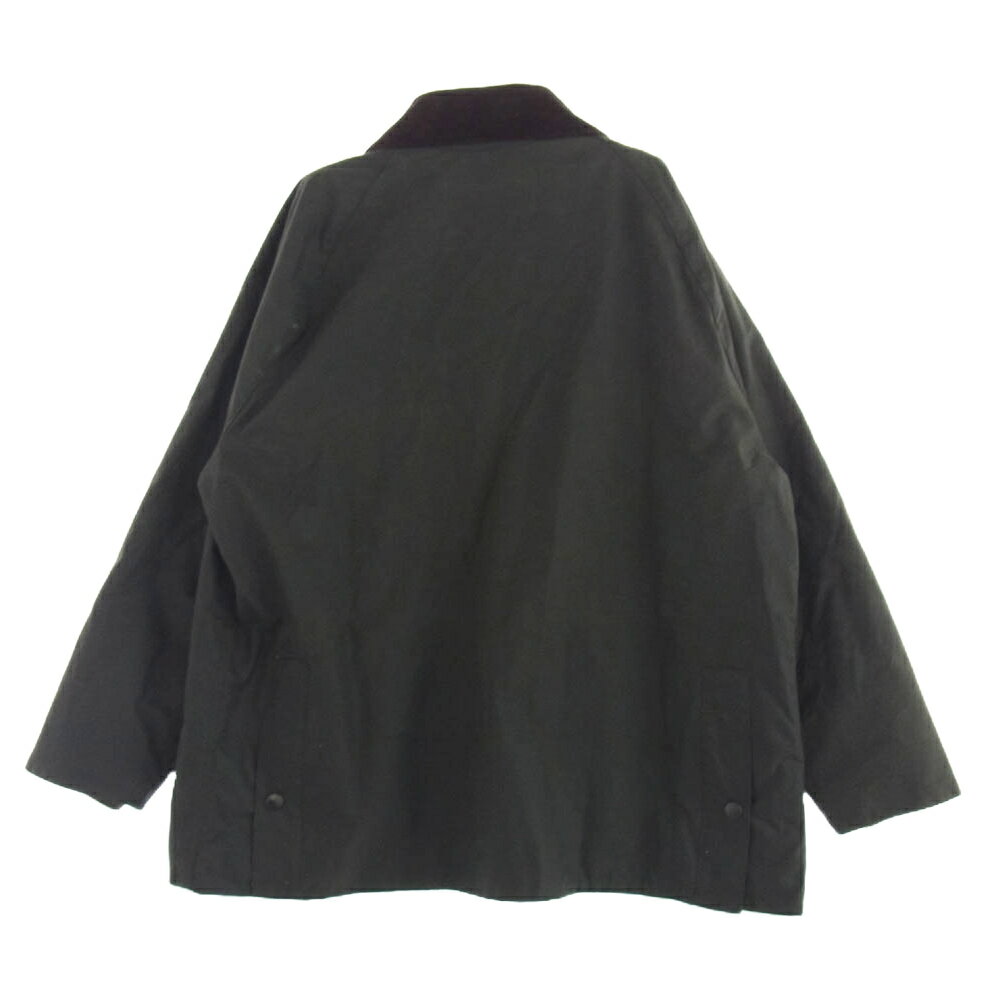 Barbour バブアー 1902066 英国製 縦ワラント BEDALE JACKET ビデイル オイルド ジャケット カーキ系 C46/117CM メンズ【古着】【中古】
