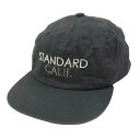STANDARD CALIFORNIA スタンダードカリフォルニア SD Logo Twill Cap ツイル ロゴ キャップ チャコール系 メンズ【中古】