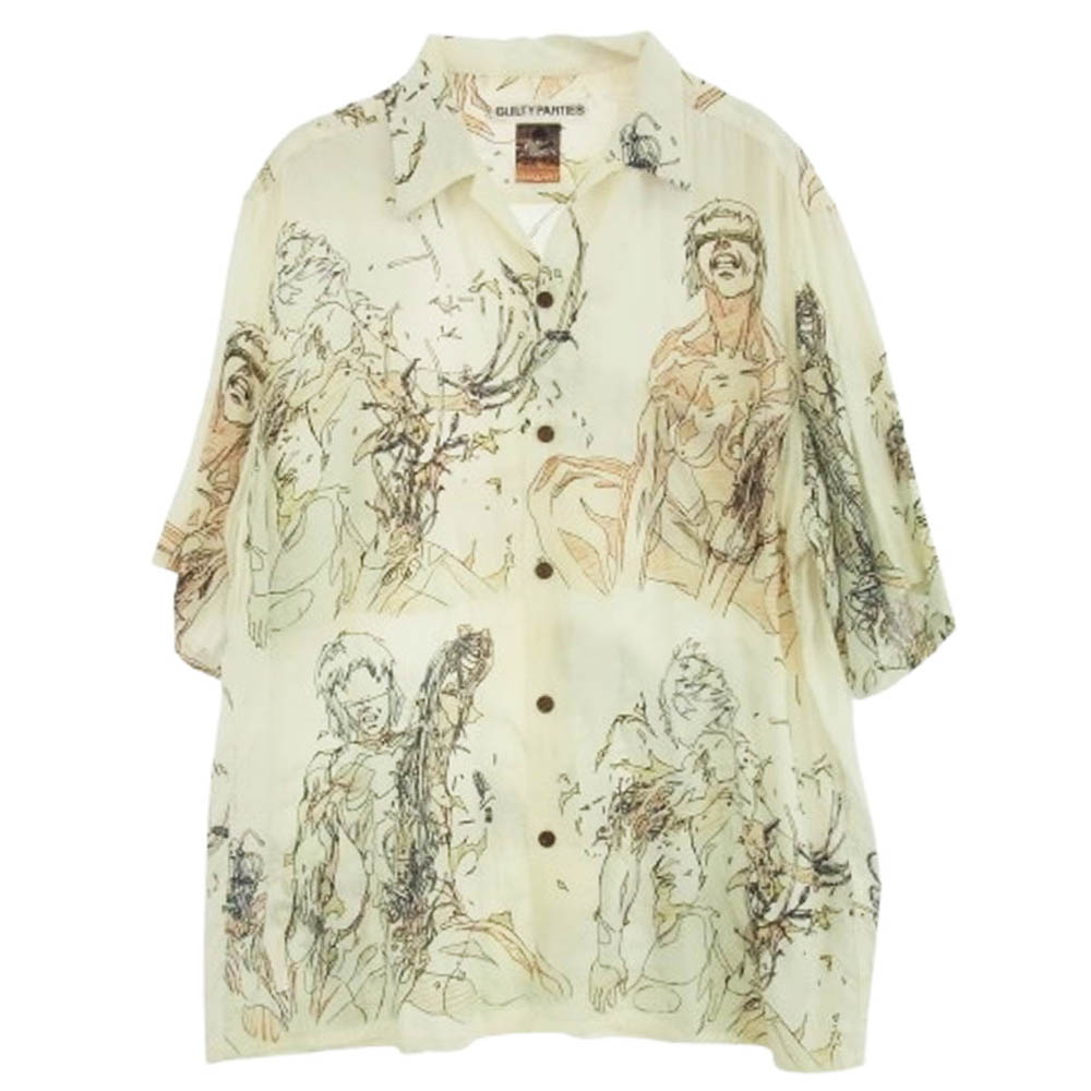 WACKO MARIA 拾ޥꥢ GHOST IN THE SHELL ̵ư HAWAIIAN SHIRT TYPE-5 졼 ...