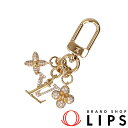 ルイ・ヴィトン マイクロ チャーム・LV・アイコニック M01566 GP レディース ゴールド【中古】