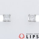 ティファニー ルシダダイヤピアス D:0.24ct D:0.24ct(ピアス:(約cm)縦0.4×横0.4×奥行1.4) Pt950 仕上げ済 美品 【中古】