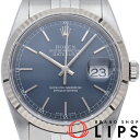  ロレックス デイトジャスト メンズ時計 Datejust Mens 16234(P) K18WG/SS メンズ時計 ブルー