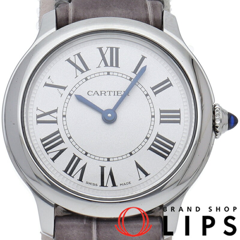  カルティエ ロンド マスト ドゥ カルティエ ウォッチ 29mm Ronde Must de Cartier 29mm WSRN0030 SS/革 レディース時計 シルバー