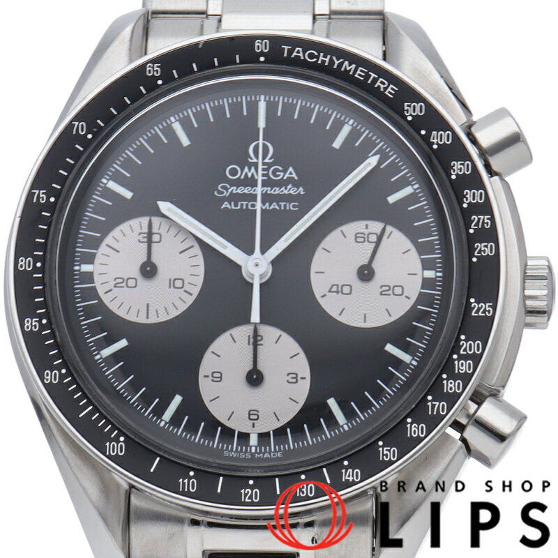 【中古】 オメガ スピードマスター クロノグラフ 日本限定 Speedmaster Chronograph 3510.52 SS メンズ時計 ブラック/シルバー