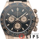 【中古】【箱 保証書】 ロレックス コスモグラフ デイトナ ウォッチ Cosmograph Daytona 116515LN K18PG/ラバー メンズ時計 ブ...