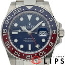 【中古】【箱】 ロレックス GMTマスター2 ウォッチ ミッドナイトブルー GMT-Master II 126719BLRO K18WG メンズ時計 ブルー
