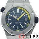 【中古】【箱 保証書 バンド】 オーデマ ピゲ ロイヤルオーク オフショアダイバー 裏スケルトン Royal Oak Offshore Diver 15710S...