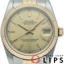 【中古】 ロレックス デイトジャスト ボーイズ時計 Datejust Boyz 68273(L) K18YG/SS ユニセックス時計 シャンパンカラー