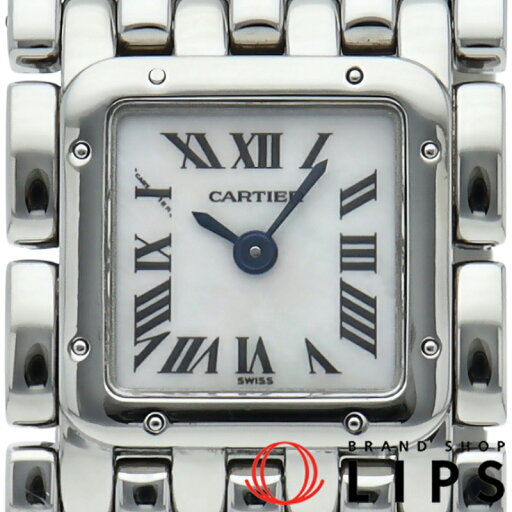 【中古】 カルティエ リュバン レディース時計 シェル Ruban Ladies W61001T9 SS レディース時計 ホワイトシェル 【中古】 カルティエ リュバン レディース時計 シェル Ruban Ladies W61001T9 SS レディース時計 ホワイトシェル