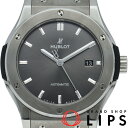 【中古】 ウブロ クラシックフュージョン チタニウム レーシング 42mm Classic Fusion Titanium Racing Grey 542.NX.7071.LR チタン/SS/ラバー メンズ時計 グレー