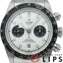 【中古】【箱 保証書】 チューダー ブラックベイ クロノグラフ ウォッチ Black Bay Chronograph M79360N-0002 SS メンズ時計 ホワイト