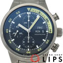 【中古】【箱 保証書 修理書】 インターナショナルウォッチカンパニー IWC アクアタイマー クロノ ...