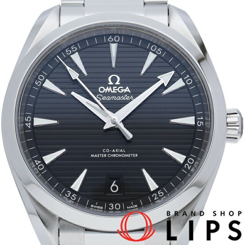【新品】【箱 保証書】 オメガ シーマスター アクアテラ 150M コーアクシャル 41mm Seamaster Aqua Terra Co-Axial Master Chronometer 220.10.41.21.01.001 SS メンズ時計 ブラック