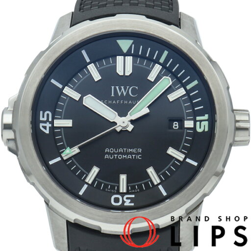 【中古】【箱 保証書】 インターナショナルウォッチカンパニー IWC アクアタイマー オートマティック Aquatimer Automatic IW328802 SS/ラバー メンズ時計 ブラック 【中古】【箱 保証書】 インターナショナルウォッチカンパニー IWC アクアタイマー オートマティック Aquatimer Automatic IW328802 SS/ラバー メンズ時計 ブラック