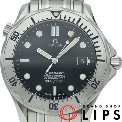 【中古】【箱 保証書】 オメガ シーマスター300M オートマチック 41mm OH済 SeaMaster Prodivers300 2251.50 SS メンズ時計 ブラック 【中古】【箱 保証書】 オメガ シーマスター300M オートマチック 41mm OH済 SeaMaster Prodivers300 2251.50 SS メンズ時計 ブラック