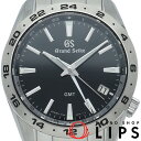 【中古】【箱 保証書】 セイコー グランドセイコー GMT クォーツ 39mm スポーツコレクション Grand Seiko Sport Collection SBGN027/9F86-0AK0 SS メンズ時計 ブラック