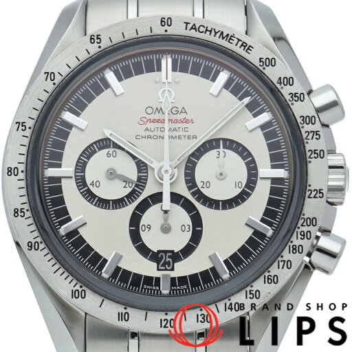 【中古】 オメガ スピードマスター レジェンド クロノグラフ 42mm ミハエルシューマッハ Speedmaster Racing M.Schmacher 3506.31 SS メンズ時計 ホワイト 【中古】 オメガ スピードマスター レジェンド クロノグラフ 42mm ミハエルシューマッハ Speedmaster Racing M.Schmacher 3506.31 SS メンズ時計 ホワイト