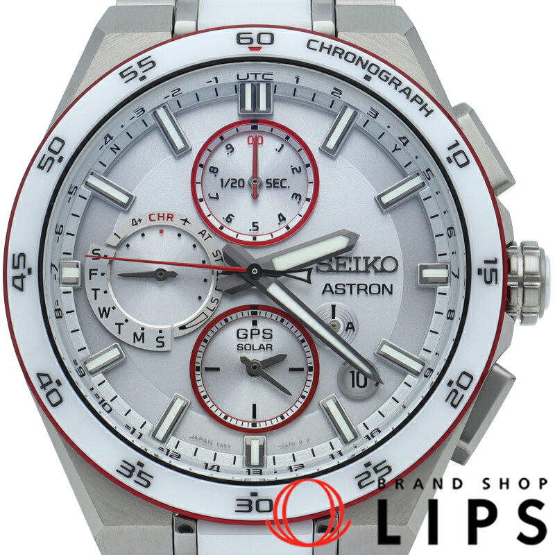 【中古】【箱 保証書】 セイコー アストロン ネクスター ソーラー電波時計 国境なき医師団 2025コラボレーション限定モデル Astron Nexter SBXC173/5X83-0AN0 チタン メンズ時計 ホワイト