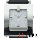 【中古】【箱 保証書 バンド×3】 エルメス ベルトウォッチ Belt Watch BE1.210 SS/革 レディース時計 ホワイト