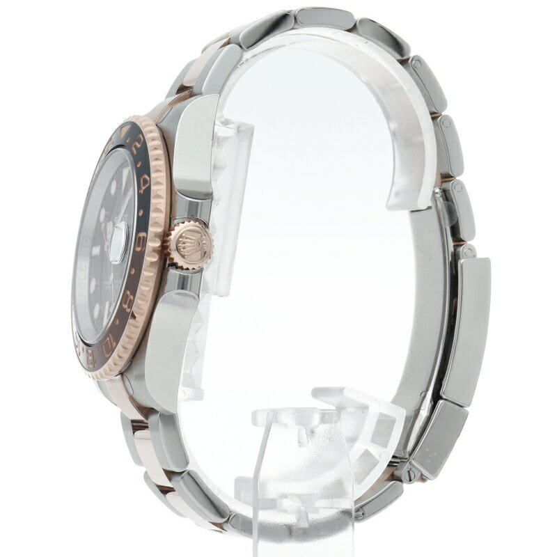 【新品】【箱 保証書】 ロレックス GMTマスター2 ウォッチ GMT-Master II 126711CHNR K18PG/SS メンズ時計 ブラック