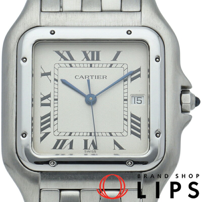 【中古】【箱】 カルティエ パンテールLM ウォッチ Panthere LM W25032F5 SS ユニセックス時計 ホワイト