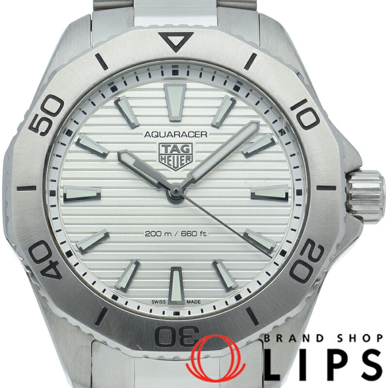 【中古】【箱 保証書】 タグ・ホイヤー アクアレーサー プロフェッショナル200 ウォッチ Aquaracer Professional 200 WBP1111.BA0627 SS メンズ時計 シルバー
