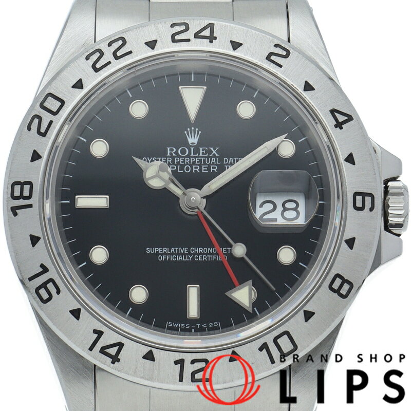 【中古】【箱 保証書】 ロレックス エクスプローラー2 トリチウム シングルバック...