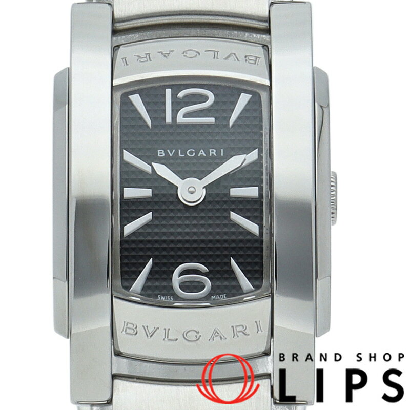 【中古】【箱】 ブルガリ アショーマ レディース時計 Assioma AA26S/AA26BSS S ...